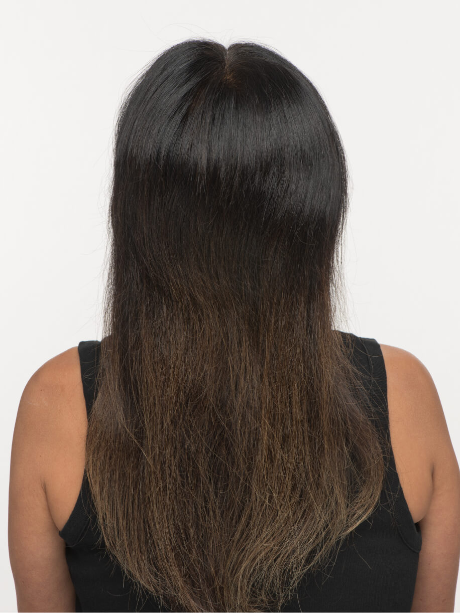 Francine 6 months into taking Nutrafol Women Hair Growth Nutraceutical. Results are from a clinical study and may vary